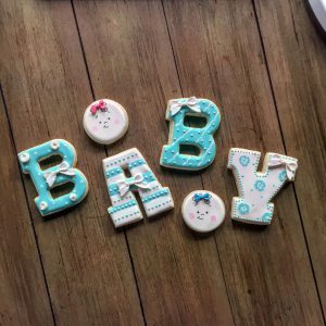 My Nana's Cookies - Baby Letters and Faces