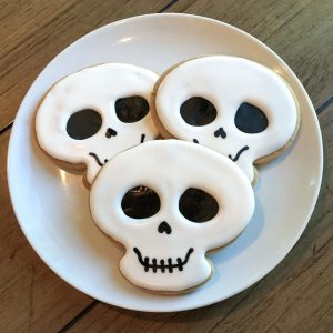 My Nana's Cookies - Halloween Skulls