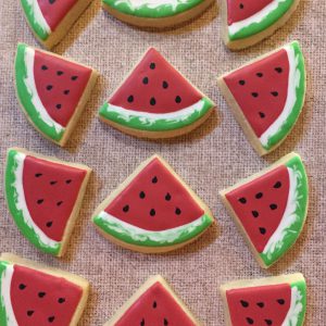 My Nana's Cookies - Mini Watermelon Slices
