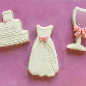 My Nana's Cookies - Simple Wedding ~ Pink Bows