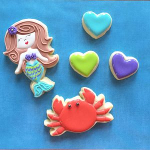 My Nana's Cookies - Mermaid ~ Crab ~Hearts