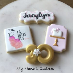 My Nana's Cookies - La Belle Nue Birthday