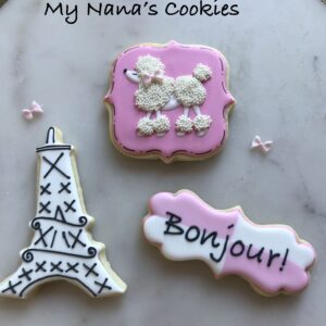 My Nana's Cookies - Paris Poodle