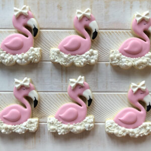 My Nana's Cookies - Fancy Flamingos