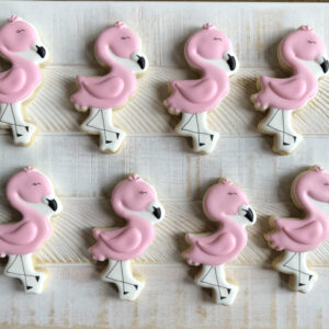 My Nana's Cookies - Flamingos