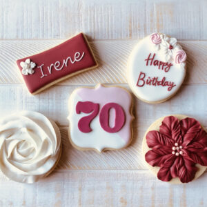 My Nana's Cookies - Floral 70th Birthday