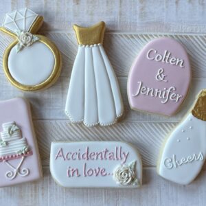 My Nana's Cookies - Pink and Gold Wedding