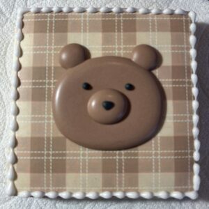 My Nana's Cookies - Plaid Teddybear